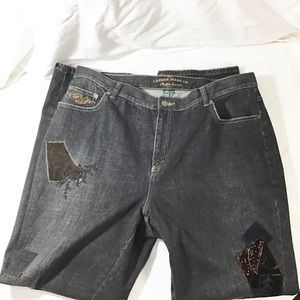 Lauren Ralph Lauren dark wash Jeans Size 16